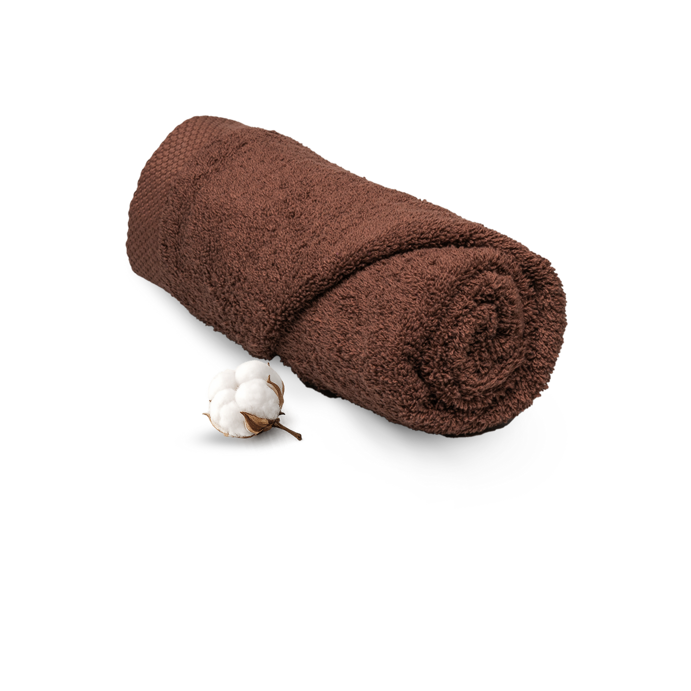 Hotel handdoek chocolade 50x100