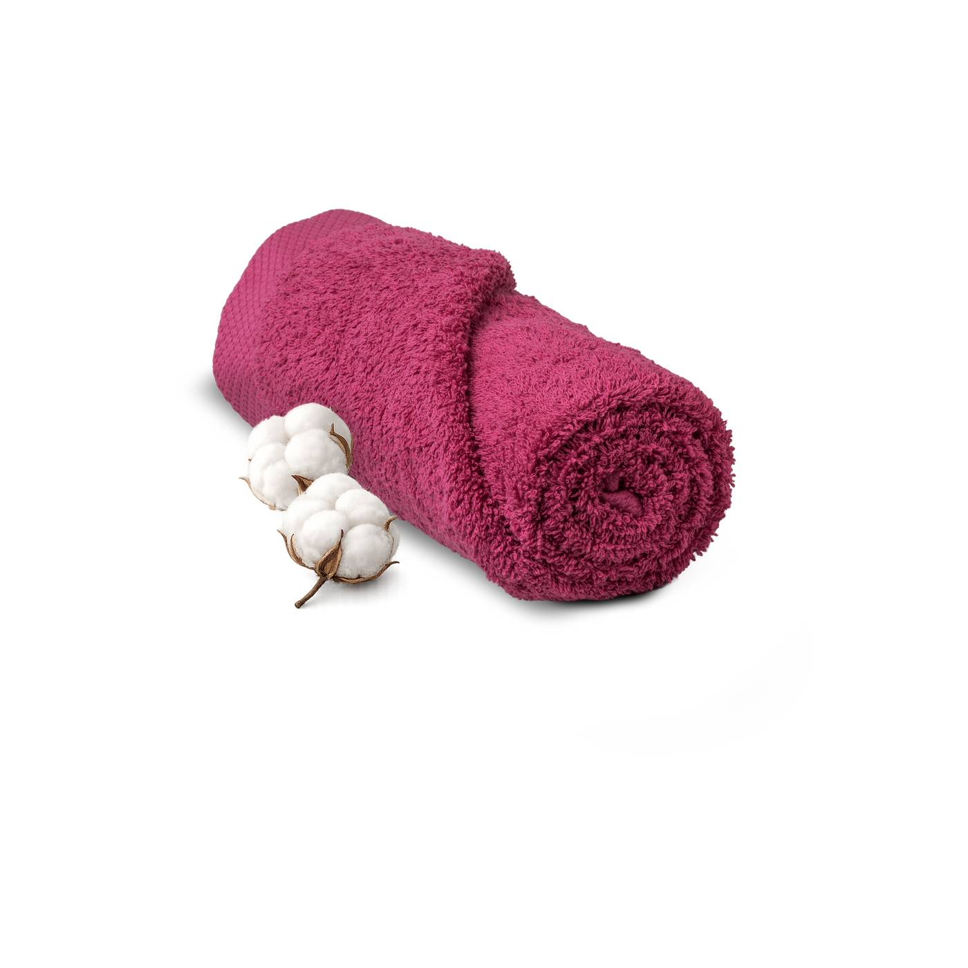 Hotel handdoek fuchsia 50x100