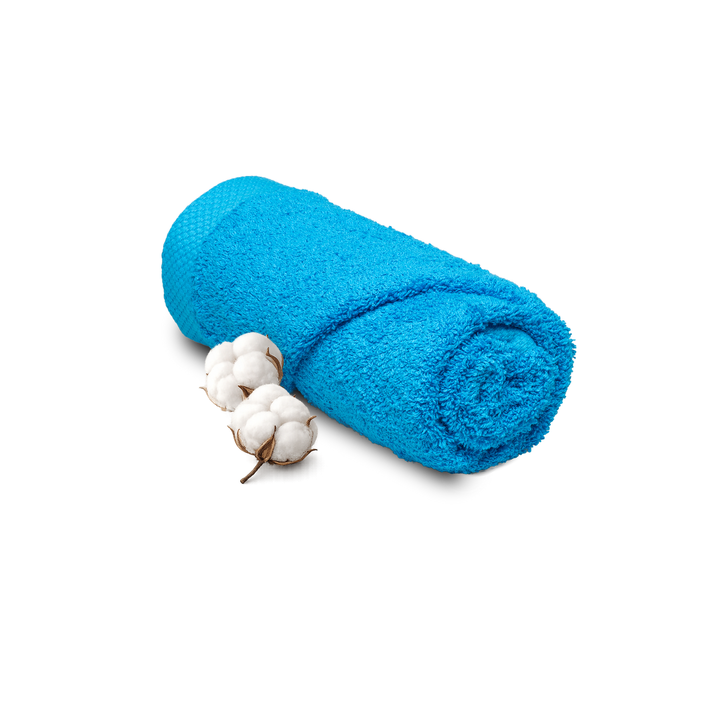 Hotel handdoek turquoise 50x100