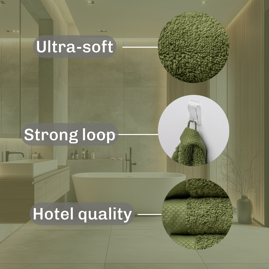 3 usp's olive green towel lang:"en"